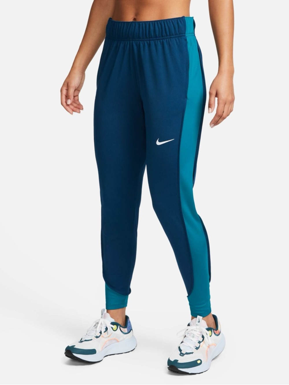 Nike Therma-FIT Essential Running Leggings Joggers Teal Size Medium